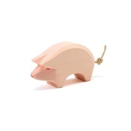 Schwein Rüssel tief