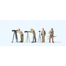 Preiser 10804 H0 Fotografen mit Stativ