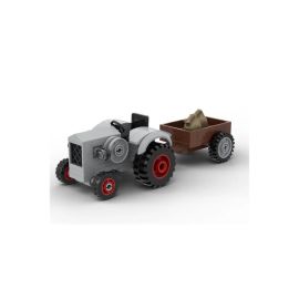 Kiddicraft KC1109 Kleiner Trecker mit Anhänger