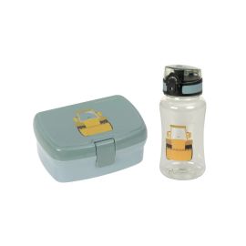 Lunch Set Tiny Drivers Excavator, (Lunchbox + Drinking Bottle)