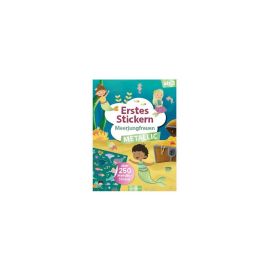 Erstes Stickern Metallic – Meerjungfrauen