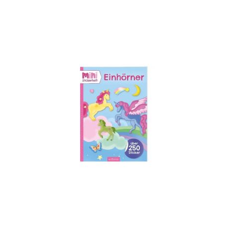 MINI-Stickerheft – Einhörner