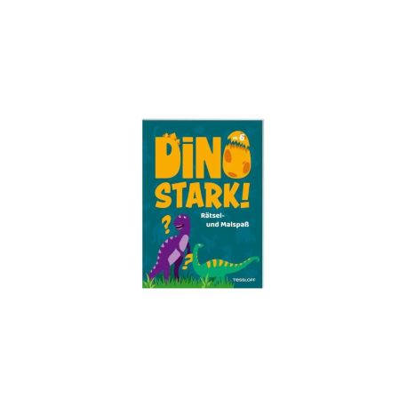 Dinostark! Rätsel- und Malspaß
