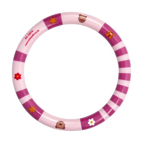 Ringrassel - BabyGlück, rosa
