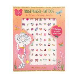 Fingernagel-Tattoos - Prinzessin Lillifee