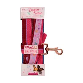 Longierleine - Pferdefreunde (pink)