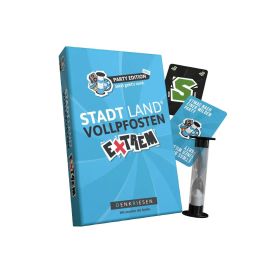 Stadt Land Vollpfosten Party Edition – Jetzt gehts rund.  | Extrem