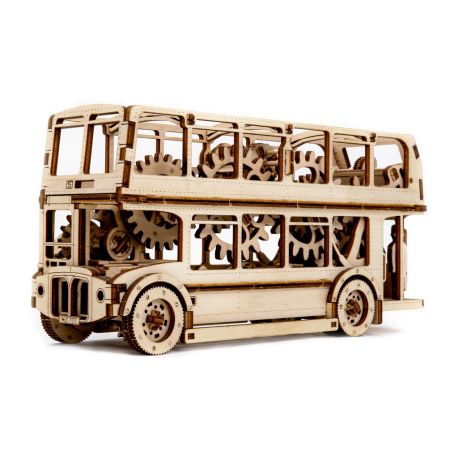 Tiny Adventures - London Bus, Miniaturwelten zum Zusammenbauen
