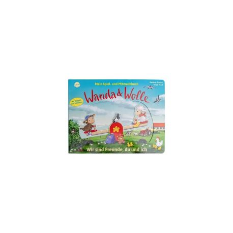 Wanda   Wolle Spiel u Mitmachbuch Freund