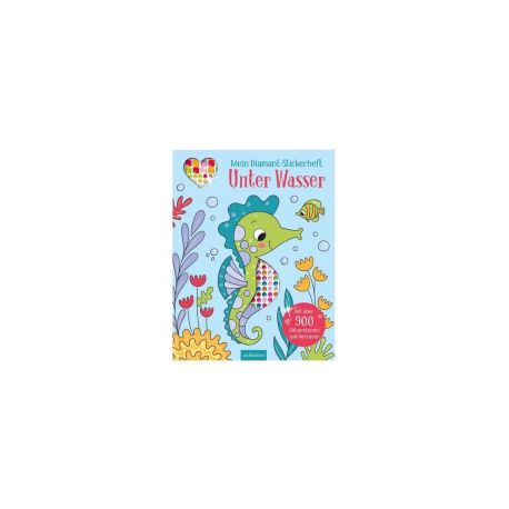 Mein Diamant-Stickerheft – Unter Wasser