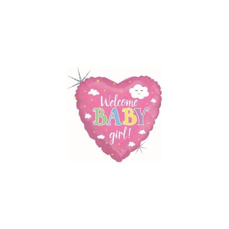 Welcome Baby Girl 46 cm / 18