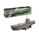 German Submarine Type VII C/41, Revell Modellbausatz