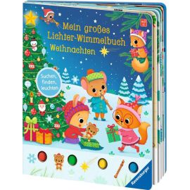 Mein großes Lichter-Wimmelbuch: Weihnachten