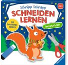 Ravensburger Schnipp-Schnapp Schneiden lernen Weihnachten - Schneiden und Kleben ab 3 Jahren - Block mit Belohnungssti