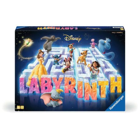 Ravensburger 27460 - Disney Labyrinth - Der Familienspiel-Klassiker für 2-4 Spieler ab 7 Jahren mit den beliebtesten D