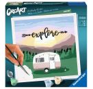 Ravensburger CreArt - Malen nach Zahlen 20271 – Explore – ab 12 Jahren