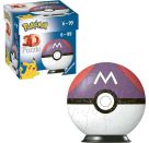 Ravensburger 11564 Puzzle Puzzle-Ball Pokémon Meisterball 3D 72 Teile