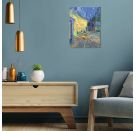 Ravensburger CreArt - Malen nach Zahlen 23519 – ART Collection: Caféterrasse am Abend (Van Gogh) – ab 14 Jahren