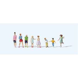 Preiser 10766 H0-Jugendliche und Kinder