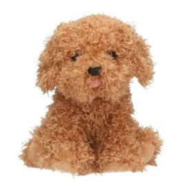 TOPModel Plüsch Hund braun 16 cm