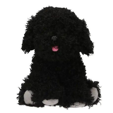 TOPModel Plüsch Hund schwarz 16 cm