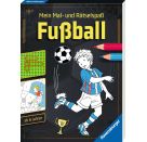 Mein Mal- und Rätselspaß: Fußball