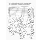 Mein Mal- und Rätselspaß: Fußball