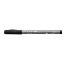 Feinschreiber pigment pen intensiv schwarz Fasermaler