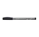 Feinschreiber pigment pen intensiv schwarz Fasermaler