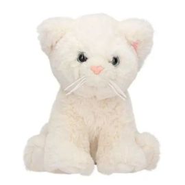 TOPModel Plüsch Katze weiß 16 cm