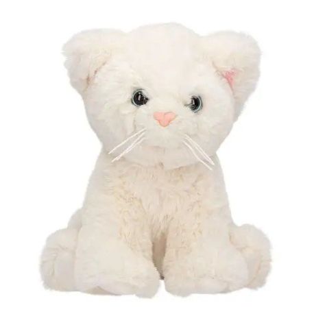 TOPModel Plüsch Katze weiß 16 cm