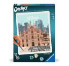 Ravensburger CreArt - Malen nach Zahlen 23688 - Farbenfrohes Mailand - ab 12 Jahren