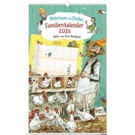 Pettersson und Findus. Familienkalender 2026