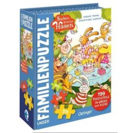 Sieben kleine Hasen. Unser Familien-Puzzle