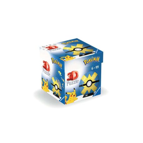 Ravensburger 11580 Puzzle Puzzle-Ball Pokémon Flottball 3D 54 Teile