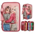 TOPModel 3 Fach Federtasche LEOHEART