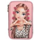 TOPModel 3 Fach Federtasche mit Schleifen LEOHEART