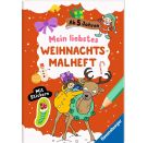 Mein liebstes Weihnachtsmalheft mit Stickern ab 5