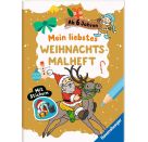 Mein liebstes Weihnachtsmalheft mit Stickern ab 6