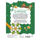 Mein liebstes Weihnachtsmalheft mit Stickern ab 7