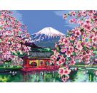 Ravensburger CreArt - Malen nach Zahlen 23914 - Japanische Kirschblüten - ab 14 Jahren - Malen auf Leinwand