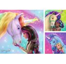 Ravensburger Kinderpuzzle - 12004163 Unicorn Academy - Puzzle für Kinder ab 5 Jahren, mit 3x49 Teilen
