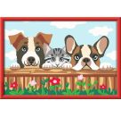 Ravensburger CreArt - Malen nach Zahlen 23855 - Katzen und Hunde - ab 11 Jahren