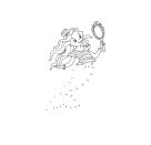 Meereszauber Malblock: Punkt zu Punkt - Nella Nixe