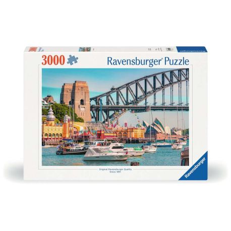 Ravensburger Puzzle 12001419 - Secret Sydney - 3000 Teile Puzzle für Erwachsene und Kinder ab 14 Jahren, Stadt-Puzzle