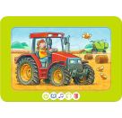 Ravensburger tiptoi Puzzle 00227 - 3 erste Puzzles: Fahrzeuge, niedliche Rahmenpuzzles für Kinder ab 2 Jahren