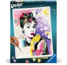 Ravensburger CreArt - Malen nach Zahlen 25526 - ART Collection: Audrey Hepburn - ab 14 Jahren