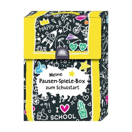 Kartenbox: Meine Pausen-Spiele-Box zum Schulstart