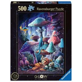 Ravensburger Puzzle 12001386 - Moonlight Mushrooms - 500 Teile Puzzle für Erwachsene und Kinder ab 12 Jahren