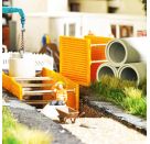 BUSCH H0 A-Set: Profi Schachtbau